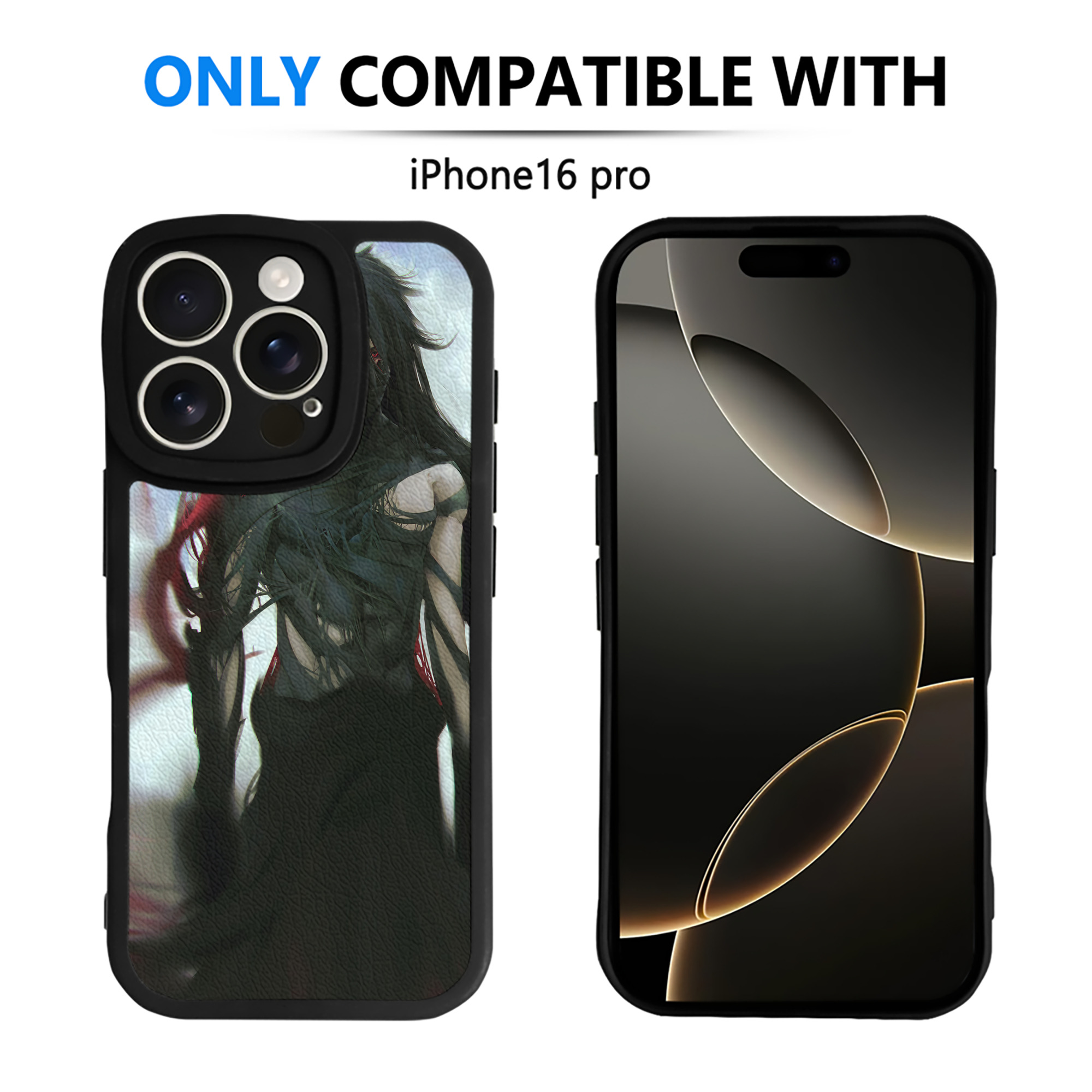 （画像用） ブリーチ BLEACH 【iPhone 16シリーズ対応】シリコンスマホケース（レザー調） 材質：シリコン